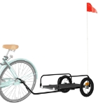 Rimorchio da Bici 122x53x31 cm in Ferro