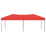 Tenda per Feste Pieghevole Rosso 3x6 m
