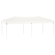 Tenda per Feste Pieghevole Bianco 3x6 m