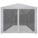 Tenda per Feste con 6 Pareti in Rete 6x3 m