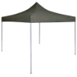 Gazebo Professionale Pieghevole 2x2m in Acciaio Antracite