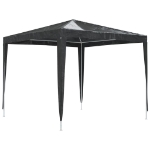 Gazebo Professionale 2,5x2,5 m Antracite 90 g/m²