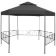 Gazebo da Giardino 323x275x265 cm Antracite
