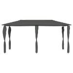 Gazebo con Montanti Rivestiti 2,98x5,3x2,59m Antracite 160 g/m²