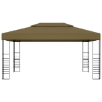 Gazebo 3x4 m Grigio Talpa 180 g/m²