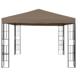 Gazebo 3x3 m Grigio Talpa