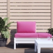 Cuscini per Pallet 2 pz Rosa in Tessuto Oxford