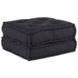 Pouf Modulare Antracite 70x70x36 in Tessuto
