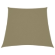 Parasole a Vela in Tela Oxford a Trapezio 3/4x3 m Beige