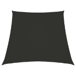 Parasole a Vela in Tela Oxford a Trapezio 3/5x4 m Antracite