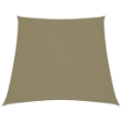 Parasole a Vela in Tela Oxford a Trapezio 3/5x4 m Beige