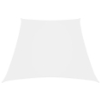 Parasole a Vela in Tela Oxford a Trapezio 3/5x4 m Bianco