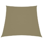 Parasole a Vela in Tela Oxford a Trapezio 3/5x4 m4/5x4 m Beige