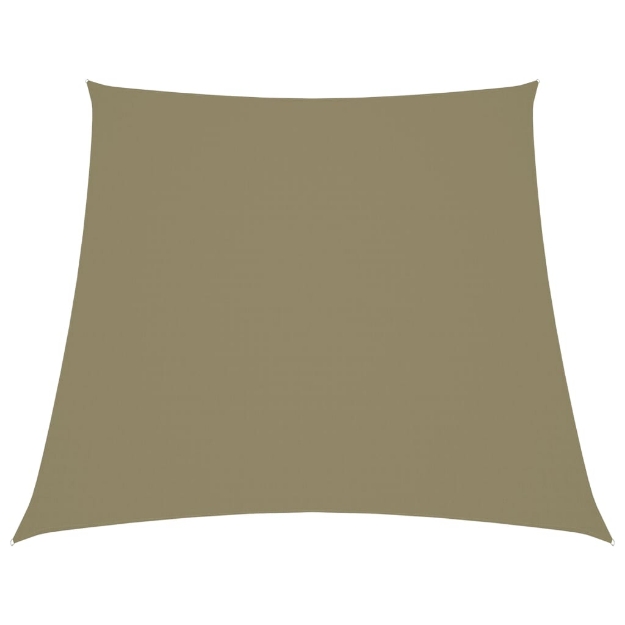 Parasole a Vela in Tela Oxford a Trapezio 3/5x4 m4/5x4 m Beige