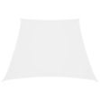 Parasole a Vela in Tela Oxford a Trapezio 4/5x4 m Bianco