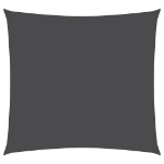 Parasole a Vela Oxford Quadrato 3,6x3,6 m Antracite