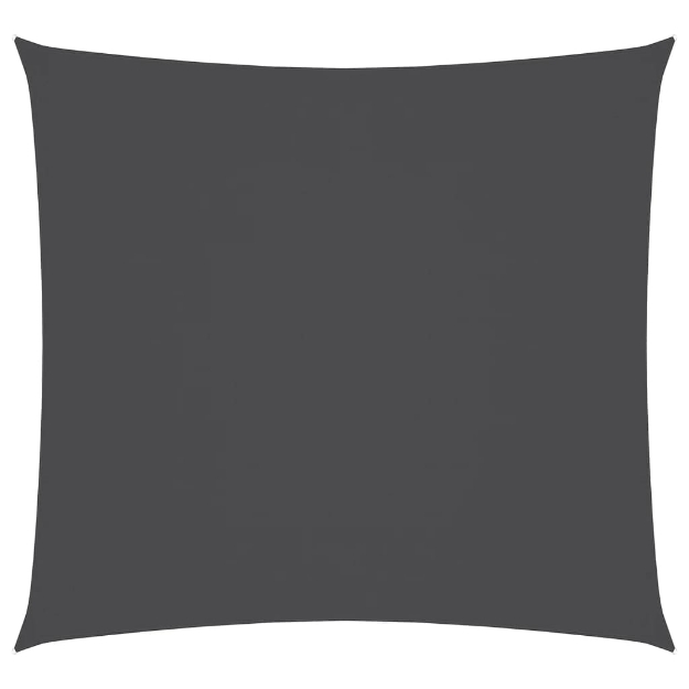 Parasole a Vela Oxford Quadrato 3,6x3,6 m Antracite