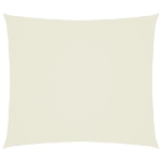 Parasole a Vela Oxford Rettangolare 2,5x3 m Crema