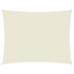 Parasole a Vela Oxford Rettangolare 2,5x3,5 m Crema