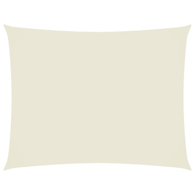 Parasole a Vela Oxford Rettangolare 2,5x3,5 m Crema