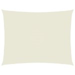 Parasole a Vela Oxford Rettangolare 2,5x4 m Crema