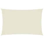 Parasole a Vela Oxford Rettangolare 2,5x5 m Crema