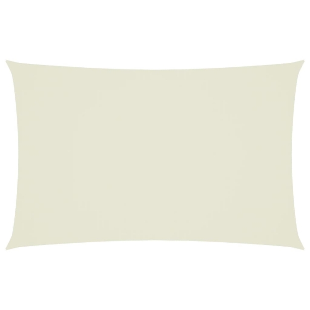Parasole a Vela Oxford Rettangolare 2,5x5 m Crema