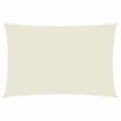 Parasole a Vela Oxford Rettangolare 2x4 m Crema