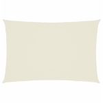 Parasole a Vela Oxford Rettangolare 2x4 m Crema