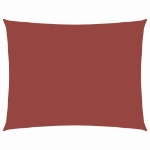 Parasole a Vela Oxford Rettangolare 3x4 m Terracotta