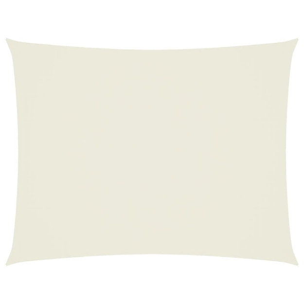 Parasole a Vela Oxford Rettangolare 3x4,5 m Crema