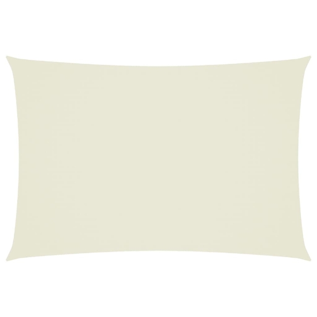 Parasole a Vela Oxford Rettangolare 3x5 m Crema