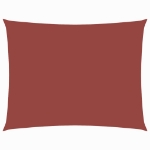 Parasole a Vela Oxford Rettangolare 3x5 m Terracotta