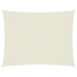 Parasole a Vela Oxford Rettangolare 5x7 m Crema