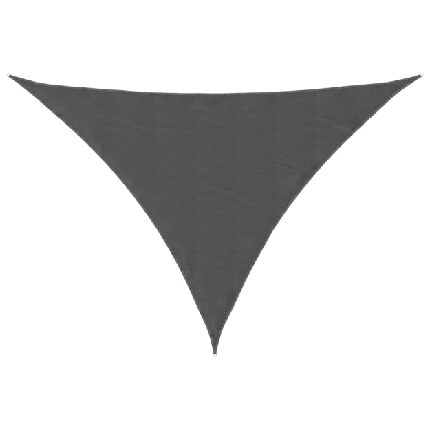 Parasole a Vela Oxford Triangolare 2,5x2,5x3,5 m Antracite