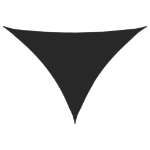 Parasole a Vela Oxford Triangolare 3,5x3,5x4,9 m Nero