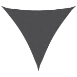 Parasole a Vela Oxford Triangolare 3x3x3 m Antracite