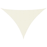 Parasole a Vela Oxford Triangolare 3x3x4,24 m Crema