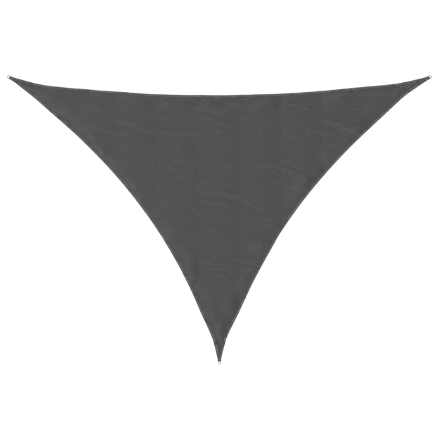 Parasole a Vela Oxford Triangolare 3x4x4 m Antracite
