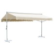 Tenda Parasole con Piedistallo 600x300 cm Crema