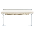 Tenda Parasole con Piedistallo 600x300 cm Crema