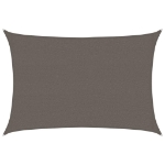 Vela Parasole 160 g/m² Antracite 2,5x4 m in HDPE