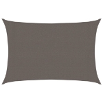 Vela Parasole 160 g/m² Antracite 3x4 m in HDPE