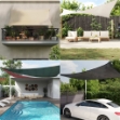Vela Parasole 160 g/m² Beige 6x6 m in HDPE