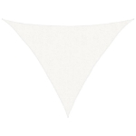 Vela Parasole 160 g/m² Bianca 2,5x2,5x3,5 m in HDPE