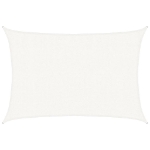Vela Parasole 160 g/m² Bianca 2,5x4 m in HDPE