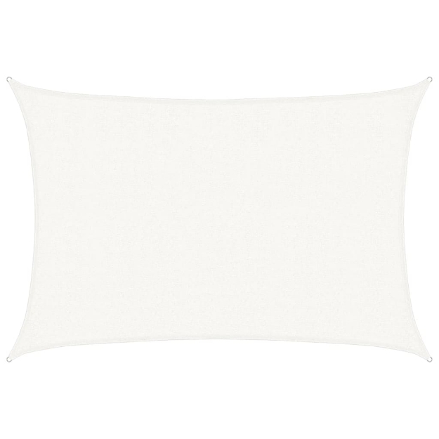 Vela Parasole 160 g/m² Bianca 2,5x4 m in HDPE