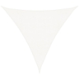 Vela Parasole 160 g/m² Bianca 4x4x4 m in HDPE