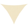 Vela Parasole 160 g/m² Crema 2,5x2,5x3,5 m in HDPE