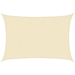 Vela Parasole 160 g/m² Crema 2,5x3,5 m in HDPE